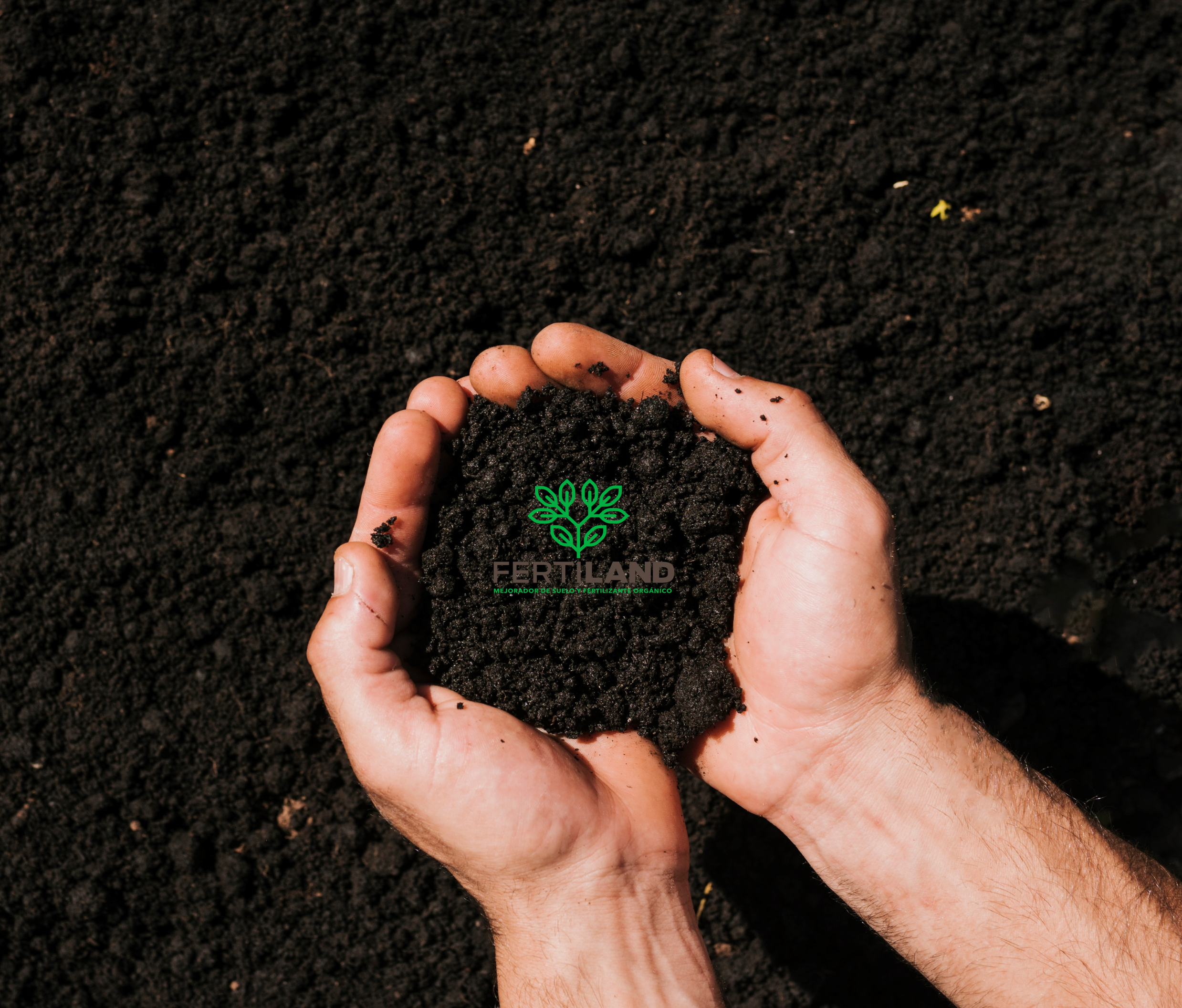 Fertiland aplicado al suelo
